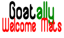 Goat Welcome Mats Door Mats 